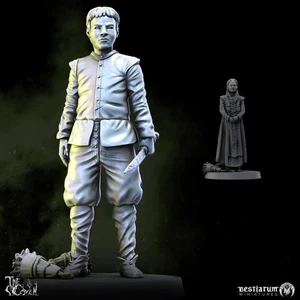Ragazzo e Ragazza | Foresta Oscura | Bestiarum | Miniature D&D Wargaming DnD - Foto 1 di 7