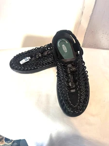 Keen Sandals - Mens Keen Uneek Black Sandals Authentic - Picture 1 of 6