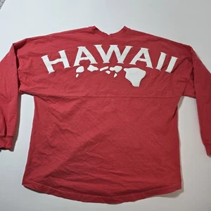 Spirit Jersey Hawaii Islands Long Sleeve T Shirt Crew Neck Adult Size XL - Picture 1 of 13