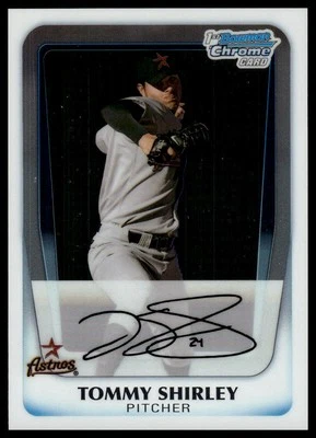 2011 Bowman Chrome Tommy Shirley #BCP150 - Image 1 of 2