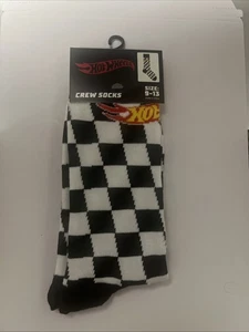 Hot Wheels bunte Crew-Socken Größe 9-13 brandneu mit Etikett - Bild 1 von 2