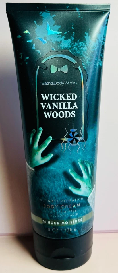 *NEW* WICKED VANILLA WOODS ~ BODY CREAM ~ Bath & Body Works ~ SHIPS FREE! - Image 1 of 1