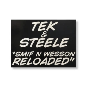 "Selten" Original Tek & Steele Karton/Papier Straßenposter - Bild 1 von 1