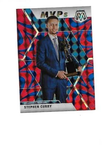 2019-20 MOSAIC Blue Reactive MVPS #299 STEPHEN CURRY (Warriors) - Picture 1 of 2