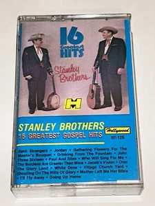 Stanley Brothers 16 Greatest Gospel Hits Music Cassette 1S07 - Picture 1 of 4