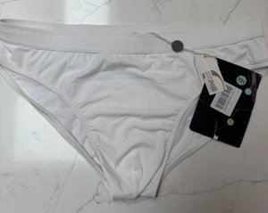 JUST CAVALLI Off White / Cream Swimming Briefs UK 38 US Large EU XL - Picture 1 of 4