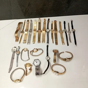Restposten Damen verschiedene Vintage mechanische Uhren Smiths Oris UNGETESTET x 25 - Bild 1 von 11