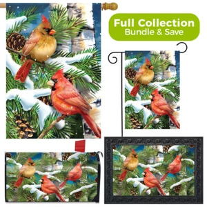 Briarwood Lane Snowy Cardinals Winter Design Collection - Imagen 1 de 1