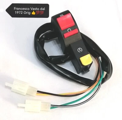 Interruttore pulsante Avviamento +ON OFF ORIG👍💯💯 Pit Bike ATV Quad LEM Motor  Foto 1 de 4