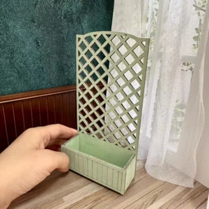 Flower Stand 1:12 Scale Dolls House Miniatures Furniture Retro Garden Greenhouse - Picture 1 of 4