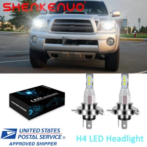 For Hyundai Tucson 2010-2013 2Pcs H4 LED Headlight Bulbs Hi&Lo Beam Kits 6000K - Picture 1 of 9