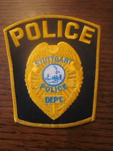 STUTTGART ARKANSAS AR POLICE DEPT PATCH - Picture 1 of 2