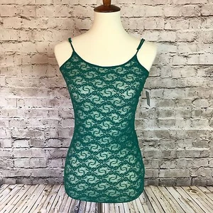 NUEVO CON ETIQUETAS Free People Tanque Vendaje Íntimamente Verde Talla Mediana - Imagen 1 de 9