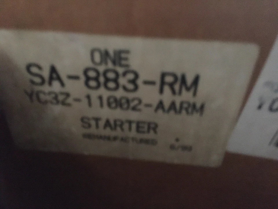 FORD ORIGINAL NUEVO?USADO? ARMA DE ARRANQUE YC3Z11002AARM 2000-2003 F650 F750 7,3 DIÉSEL Foto 1 de 1