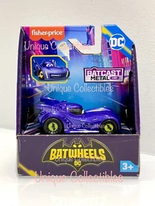 Fisher-Price Batwheels Batcast Metal Bam the Batmobile 1:55 Diecast Vehicle NEW - Picture 1 of 3