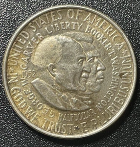 1952 Washington Carver half dollar - Picture 1 of 2