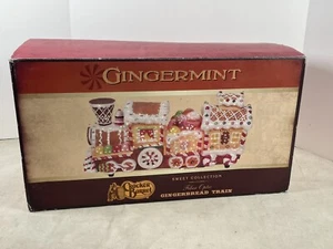 Vintage Cracker Barrel Gingermint Glasfaser Lebkuchenzug Sweet Collection - Bild 1 von 13