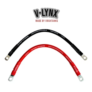 4 AWG Stärke Custom Batteriekabel Kupfer Auto Solar Power Wire Inverter RV Schweißen - Bild 1 von 10