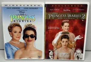 Disney The Princess Diaries 1 & 2 Lot (DVD, 2001-4) Pre-owned Very Good - Picture 1 of 4