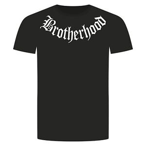 Brotherhood T-Shirt - Bruderschaft Gang Bande Motorrad Kutte Biker