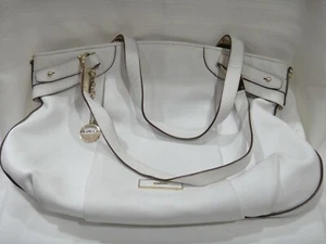 Large DKNY Leather shoulder bag purse with drawstring dust bag - Picture 1 of 10
