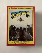 1980 Topps Superman 2: Picture Card Series Complete Set (88/88) D5