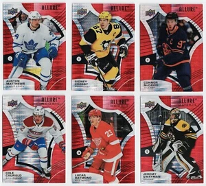 2021-22 Upper Deck Allure Red Rainbow Parallel #1-150 Pick From List !! - Picture 1 of 1