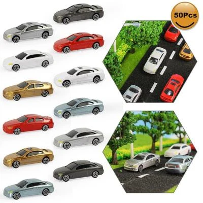 10pcs/20pcs/50pcs Model Car 1:76 OO Scale Building Train Scenery C75 - Image 1 of 4