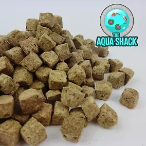 Freeze Dried Brine Shrimp Artemia Cubes Fish Food - Tropical Cichlid Goldfish - Picture 1 of 2