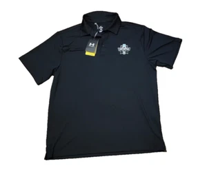 NEU Under Armour 2022 Damen College Cup Kurzarm Poloshirt Schwarz Größe L M1 - Bild 1 von 14