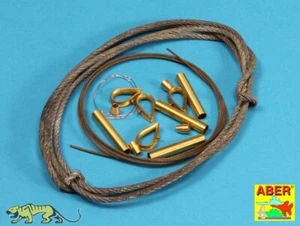 PERO 16030 cuerda de remolque y cuerda de elevación de cadena Tiger, Panther, Tiger II - 1:16 - Imagen 1 de 1