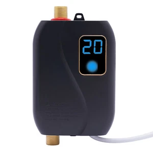 Mini Durchlauferhitzer Tankless Küche Warmwasser Satz Elektronisch 3500W 0.6Mpa - Bild 1 von 13