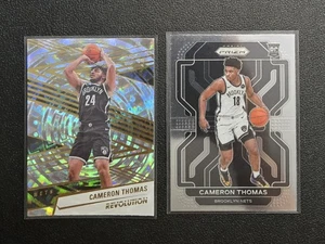 2021-22 Panini Prizm Cameron Thomas RC #297 W/Parallel Bonus Card - Picture 1 of 6