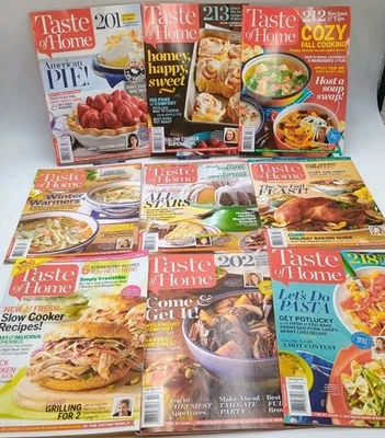Taste of Home Magazines 9 Issues From 2014-2016  - Image 1 of 4
