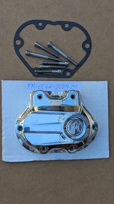 Performance Machine Chrome Harley 5 Speed Transmission Clutch Actuator Cover Foto 1 de 4