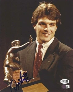Signed 8x10 DOUG FLUTIE Boston College Autographed photo - w/JSA COA - Picture 1 of 1