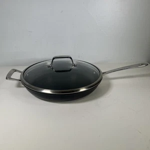 ALL-CLAD Metalcrafters 12in 30CM Non Stick & Lid Anodized Skillet Frying Pan - Picture 1 of 16