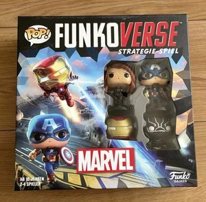 Funkoverse Marvel 100 Strategy Game 4 Funko Pop Figures Sealed Box New. - Picture 1 of 9