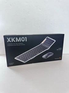 ProtoArc XKM01 Mini...Foldable Full-Size Wireless Keyboard and Mouse Combo - Picture 1 of 7