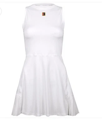 Vestido Nike Dri-Fit Slam para mujer $130 LN FZ6746-100 M blanco Wimbledon 2025 Foto 1 de 4