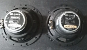 VTG MB Quart QM 160 TX 2 Midbass Woofers 6.5" 4 Ohm 130W Made in RFA Germany, OG - Picture 1 of 8