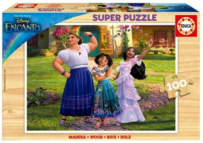 NUEVO Rompecabezas Madera Educa 100 Piezas 6+ Edades Disney Encanto Foto 1 de 2