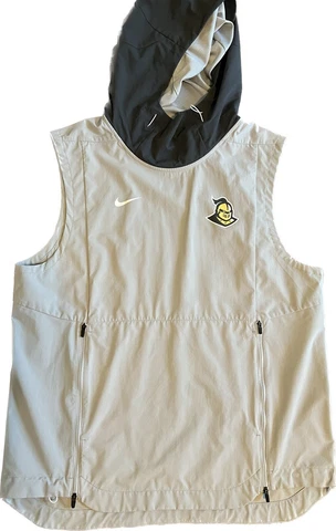 Nike UCF Knights Team Issued Football Warm Up Vest Cover