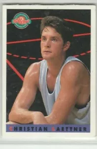 Tarjeta de baloncesto Kellogg's College Greats Christian Laettner 1993 ex como nueva - Imagen 1 de 2
