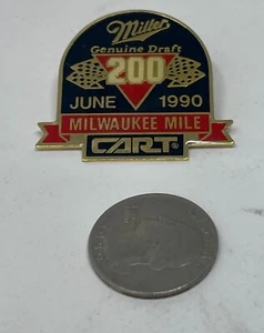 1990 Miller Genuine Draft 200 Milwaukee Mile CART/IndyCar Pin - Picture 1 of 1