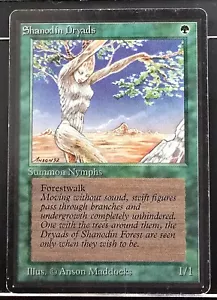 Magic the Gathering/ MTG/ Shanodin Dryad/ Beta - Picture 1 of 2