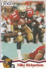1994 JOGO CFL MIKE RICHARDSON OTTAWA ROUGH RIDERS #5 (LOUISIANA TECH)
