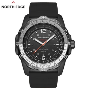 Reloj Pulsera Movimiento Solar Luminoso Exterior Hombre Natación Deporte Impermeable 50M - Imagen 1 de 23