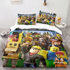 3D Roblox Game Bedding Set Deluxe Soft Duvet cover Set Single/Double/King Bed