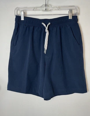 Pantalones cortos para hombre Vrst nuevos con etiquetas azul marino talla pequeña con calzoncillos forro cordón elástico Foto 1 de 4